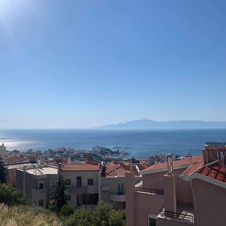 Appartamento Breathtaking Sea View Kavala Esterno foto