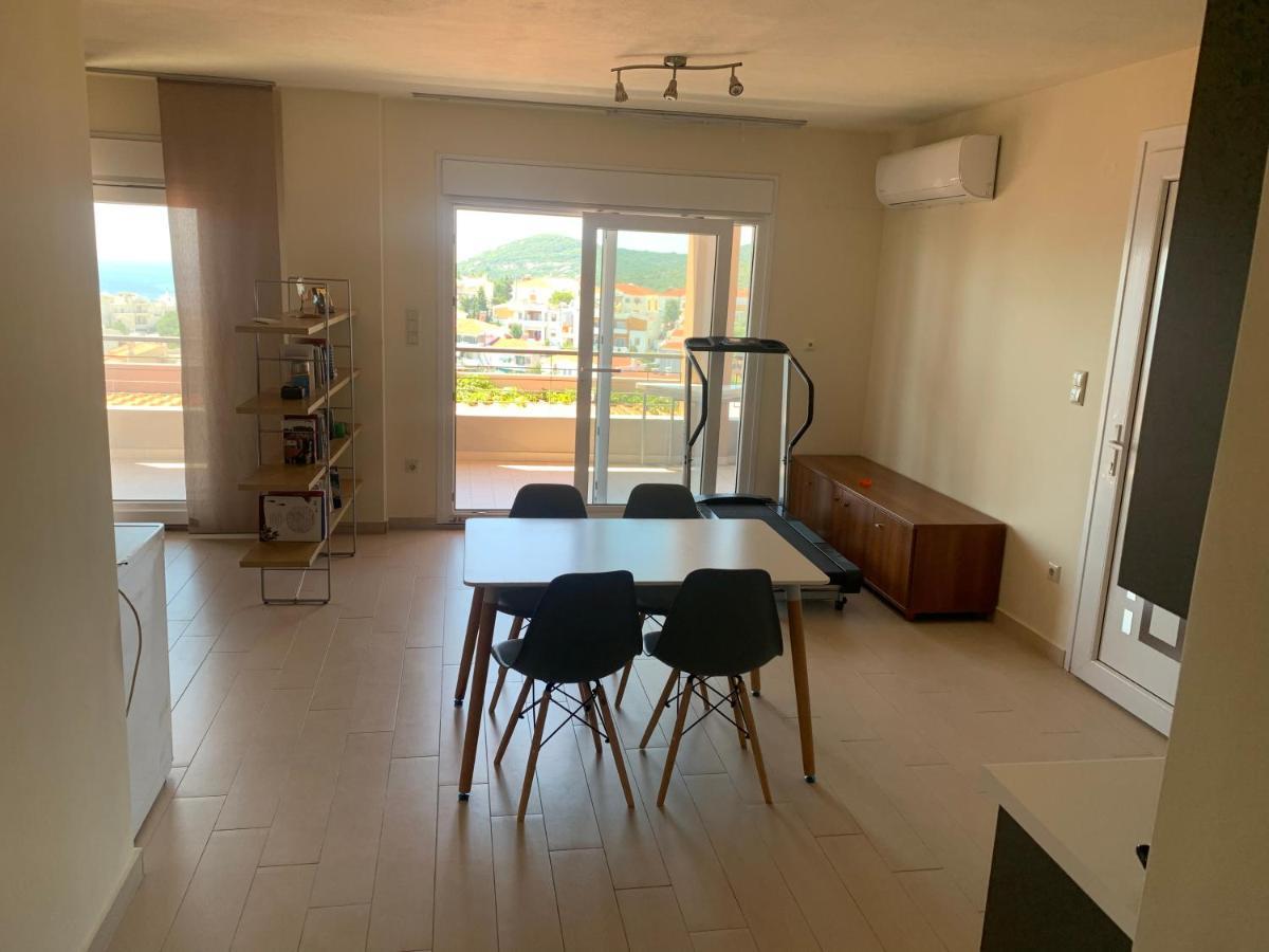 Appartamento Breathtaking Sea View Kavala Esterno foto